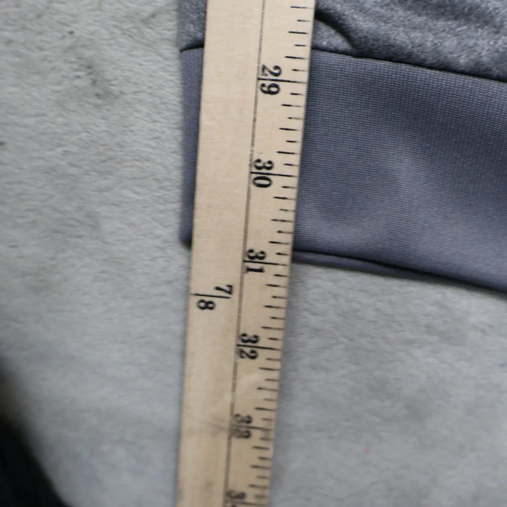 Adidas Track Pants Men XL 18/20 Gray Tapered Athletic Joggers Sport Gym 28x31